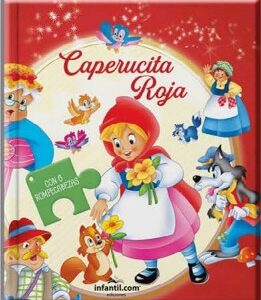 LIBRO COLECCIÓN LEO Y ARMO ROMPECABEZAS 6 PIEZAS - CAPERUCITA ROJA EDICIONES INFANTIL  (493-1)