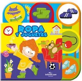 LIBRO COLECCIÓN MI MUNDO - ROPA Y JUGUETES EDICIONES INFANTIL  (795-1)