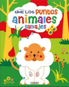 LIBRO COLECCIÓN LIBRO UNE LOS PUNTOS - ANIMALES SALVAJES EDICIONES INFANTIL  (424-5)