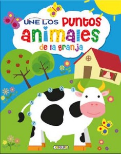 LIBRO COLECCIÓN LIBRO UNE LOS PUNTOS - ANIMALES DE LA GRANJA EDICIONES INFANTIL (424-5)