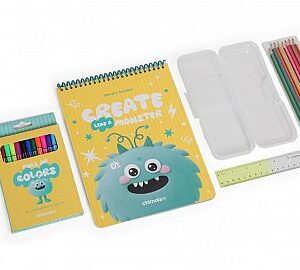 SET CHIMOLA COLORING MONSTER GREEN (ST154)