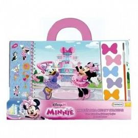 MALETIN PARA CREAR Y COLOREAR TAPIMOVIL MINNIE MOUSE.