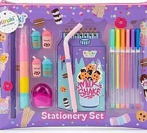SET STATIONERY KIRUKI TROPICAL JUICE + MILK SHAKE (300010)