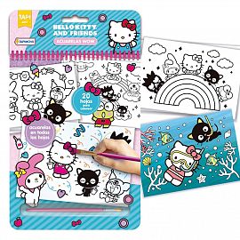 ACUARELAS WOW TAPIMOVIL + LIBRO PARA COLOREAR HELLO KITTY.