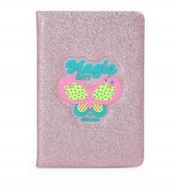 LIBRETA CHIMOLA HAPPY BUTTERFLY FUXIA A5 48H (ST202)