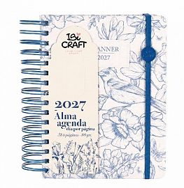 AGENDA IBI CRAFT DIARIA 384 HOJAS 15X21CM ALMA (115360)