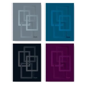 CUADERNO STYLE MIS APUNTES 29.7 X150H RAYADO (920071)