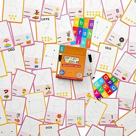 CARTAS EDUCATIVAS BARCO DE PAPEL EMPIEZO A ESCRIBIR IMPRENTA Y MAYUSCULA (0786071077485)