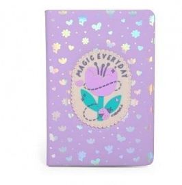 LIBRETA CHIMOLA HAPPY TULIP LILA A5 48H (ST199)