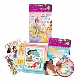 ESCENARIOS IMANTADOS TAPIMOVIL PRINCESAS + 70 STICKERS (DJU00677)