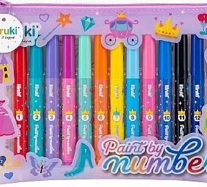 SET STATIONERY KIRUKI PAINT BY NUMBERS (300005)