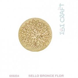 SELLO BRONCE IBI CRAFT PARA MANGO FLOR (659204)