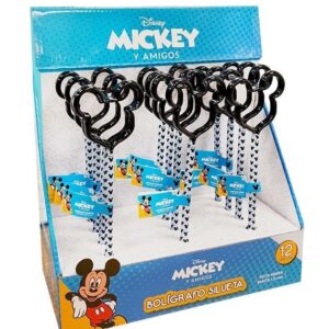 BOLIGRAFO EZCO SILUETA MICKEY & AMIGOS X12U C/U.
