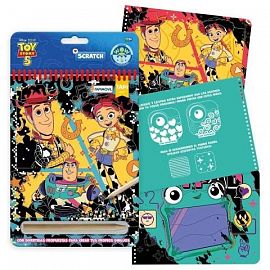 LIBRO SCRATCH WOW TAPIMOVIL TOY STORY.