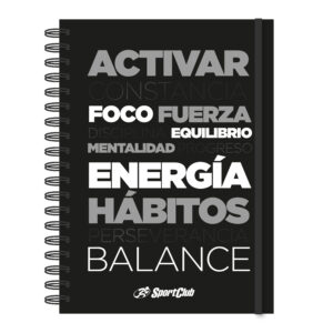 AGENDA RY 2027 SPORTCLUB "ENERGÍA" 2 DÍAS POR PÁGINA 15X21