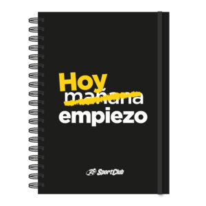 AGENDA RY 2027 SPORTCLUB "HOY" 2 DÍAS POR PÁGINA 15X21