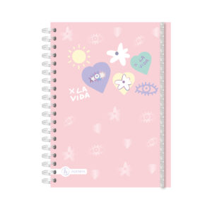 AGENDA RY 2027 X LA VIDA "VIDA ROSA" SEMANA A LA VISTA 15X21