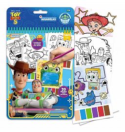 ACUARELAS WOW TAPIMOVIL + LIBRO PARA COLOREAR TOY STORY.