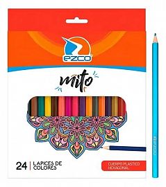 LAPICES DE COLOR EZCO X24U.