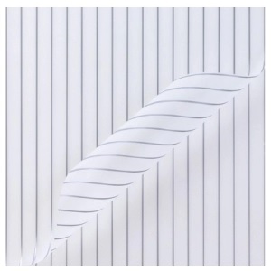 PAPEL COREANO IBI CRAFT 57X57 CM ESMERILADO LINEAS PLATA X20U C/U (647018)