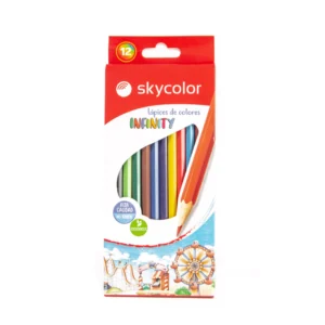 LAPIZ SKYCOLOR x 12 LARGOS INFINITY SURTIDOS