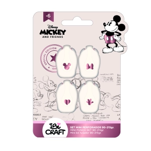 SET MINI PERFORADORA IBI CRAFT MICKEY Y FRIENDS C/LLAVERO 9.6MM (655175)