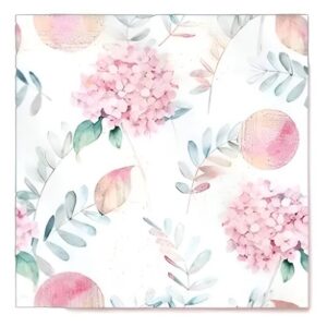PAPEL COREANO IBI CRAFT 58X58 CM FLOREADO X20U C/U (647030)