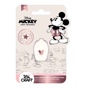 MINI PERFORADORA IBI CRAFT MICKEY Y FRIENDS C/LLAVERO 1.6MM (655158)