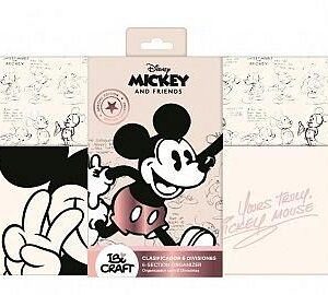 CLASIFICADOR IBI CRAFT A5 MICKEY Y FRIENDS BLANCO (076581)