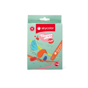 TEMPERA SOLIDA SKYCOLOR x 6 unid. PASTEL