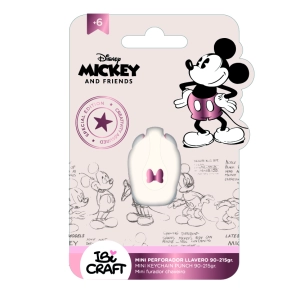 MINI PERFORADORA IBI CRAFT MICKEY Y FRIENDS C/LLAVERO 1.6MM (655159)