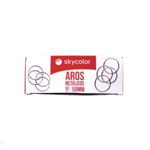 ARO SKYCOLOR METALICO x 51 mm CAJA x 50 unid.