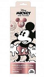 PAPEL P/SCARP IBI CRAFT MICKEY Y FRIENDS 5X13 X24 HJS (600847)
