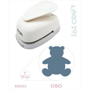 PERFORADORA ARTISTICA IBI CRAFT NOTA OSO 25MM CORTE 2.6CM (655333)