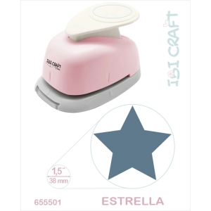 PERFORADORA ARTISTICA IBI CRAFT ESTRELLA 38MM CORTE 3.8CM (655501)