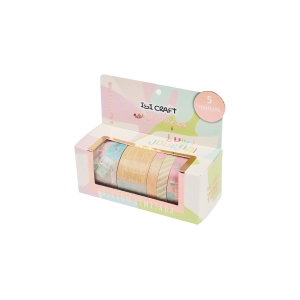 WASHI TAPE IBI CRAFT COLECCION SPIRIT BOX 5U DE 4MTS (55779)