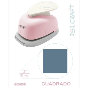 PERFORADORA ARTISTICA IBI CRAFT CUADRADO BORDE ONDULADO 50MM CORTE 5CM (655656)