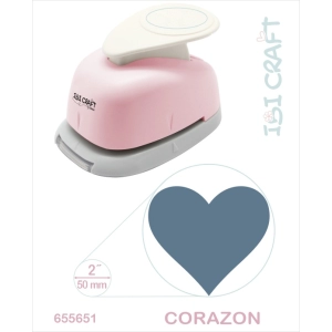 PERFORADORA ARTISTICA IBI CRAFT CORAZON 50MM CORTE 5CM (655651)