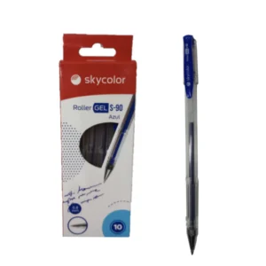 LAPICERA ROLLER GEL SKYCOLOR S-90 X12U AZUL