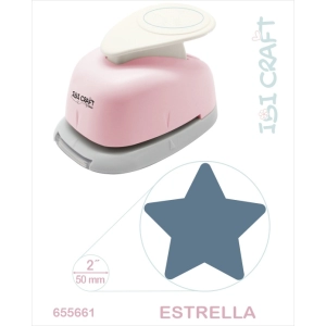 PERFORADORA ARTISTICA IBI CRAFT ESTRELLA 50MM CORTE 5CM (655661)