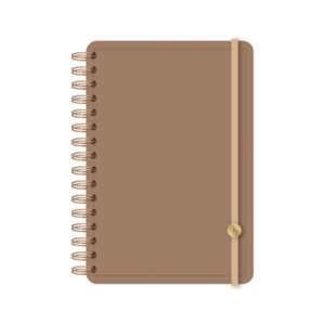 AGENDA RY 2027 PU "BROWN" DÍA POR PÁGINA 15X21
