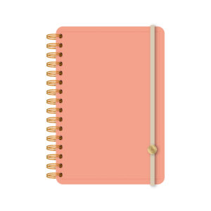 AGENDA RY 2027 PU "CORAL" DÍA POR PÁGINA 15X21